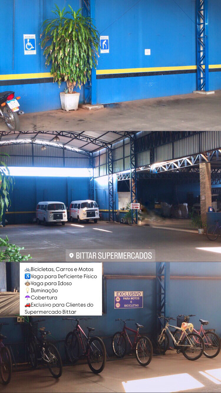 Estacionamento do Supermercado Bittar