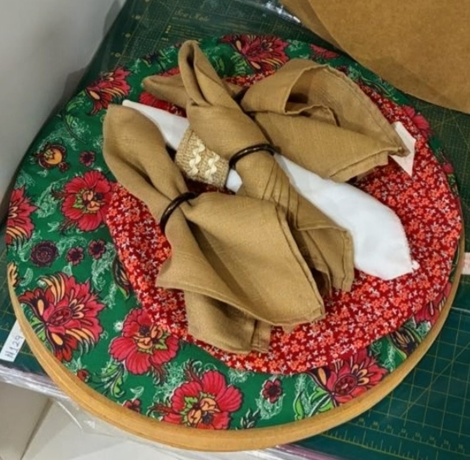 Trabalho artesanal da Malvina Artes